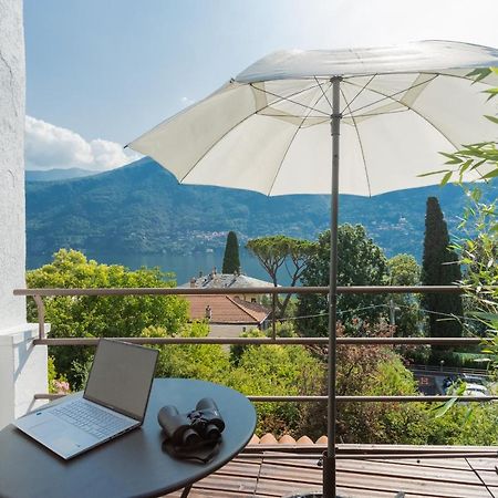 P Terrace - Lake View By Rent All Como Laglio Exterior foto