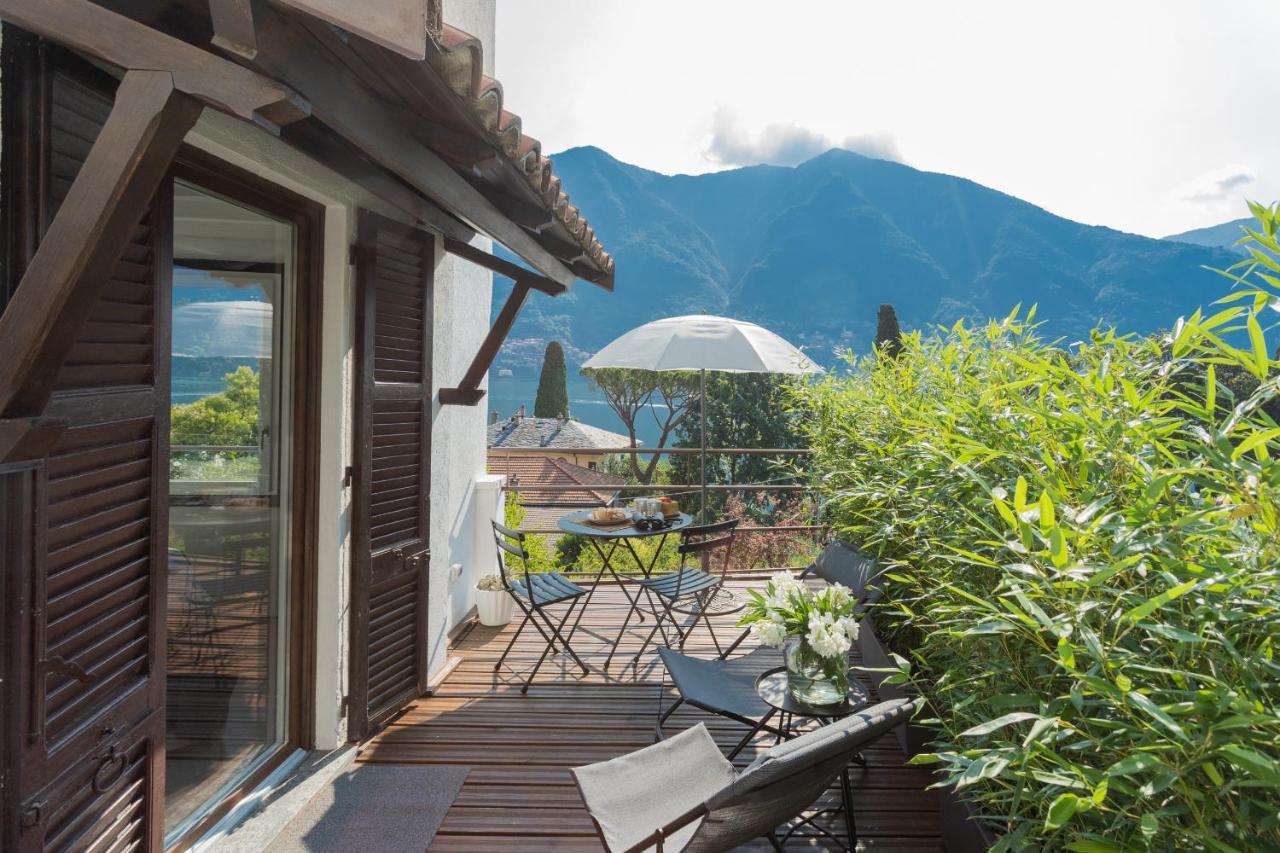 P Terrace - Lake View By Rent All Como Laglio Exterior foto