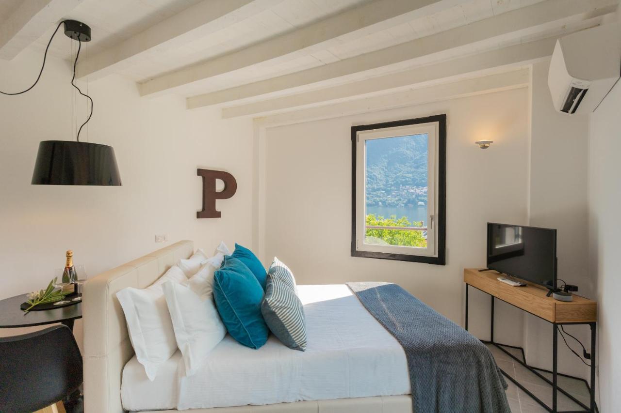 P Terrace - Lake View By Rent All Como Laglio Exterior foto