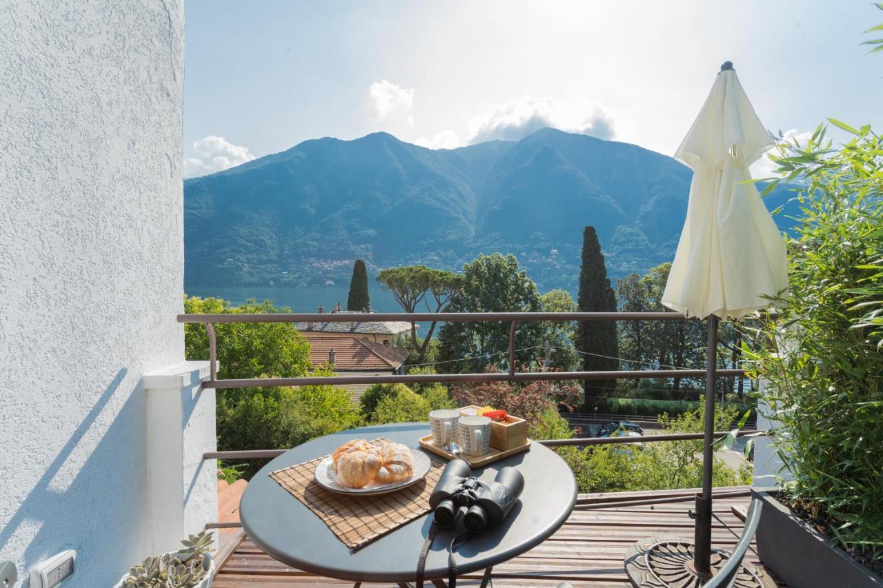 P Terrace - Lake View By Rent All Como Laglio Exterior foto